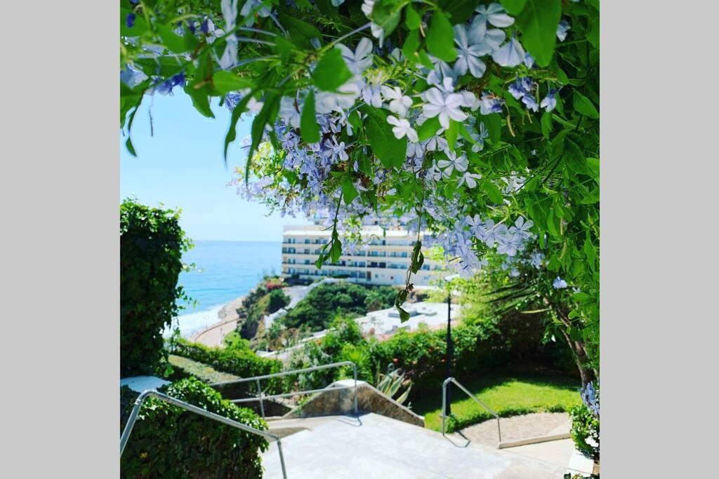 Amazing Frontline Sea Views Studio Apartment Castillo Del Vigia Torremolinos Exterior foto