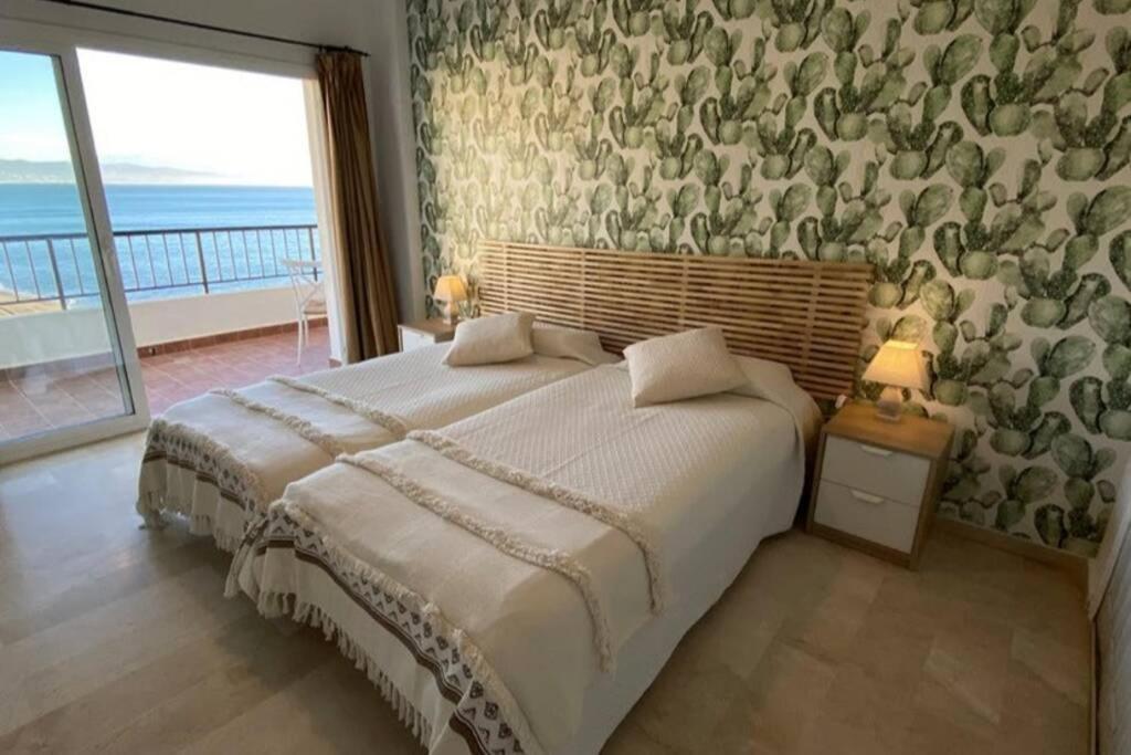 Amazing Frontline Sea Views Studio Apartment Castillo Del Vigia Torremolinos Exterior foto