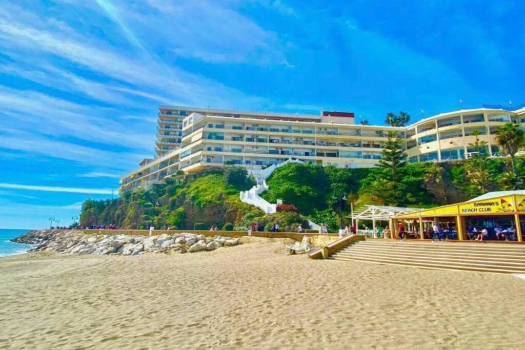 Amazing Frontline Sea Views Studio Apartment Castillo Del Vigia Torremolinos Exterior foto
