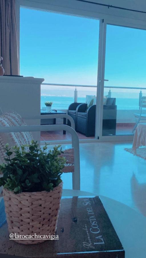 Amazing Frontline Sea Views Studio Apartment Castillo Del Vigia Torremolinos Exterior foto