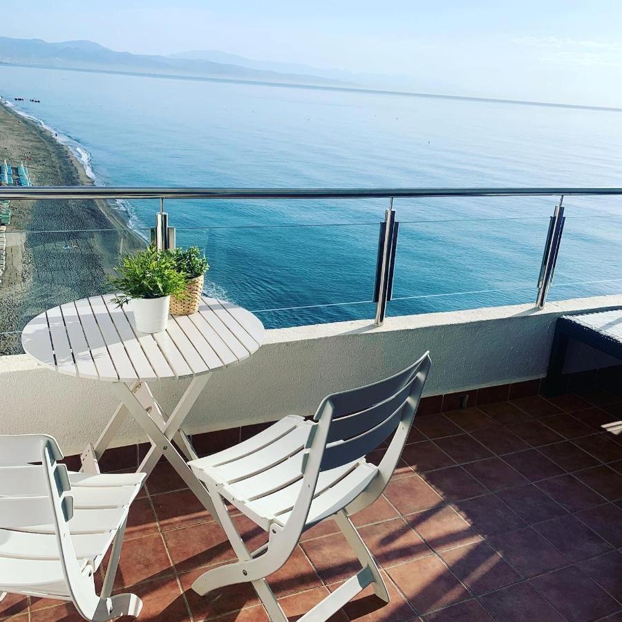 Amazing Frontline Sea Views Studio Apartment Castillo Del Vigia Torremolinos Exterior foto